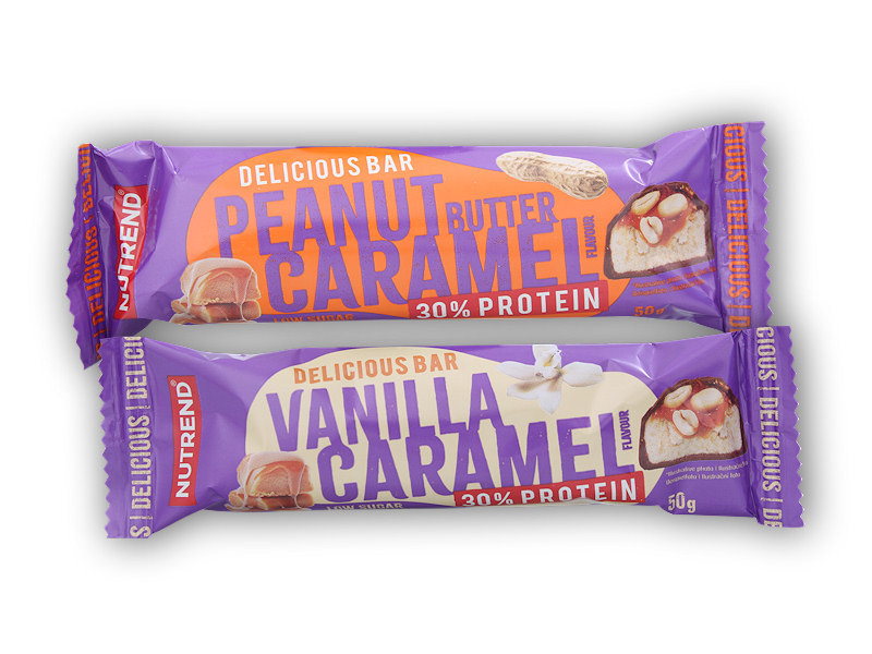Nutrend Delicious bar 50g Varianta: vanilka karamel
