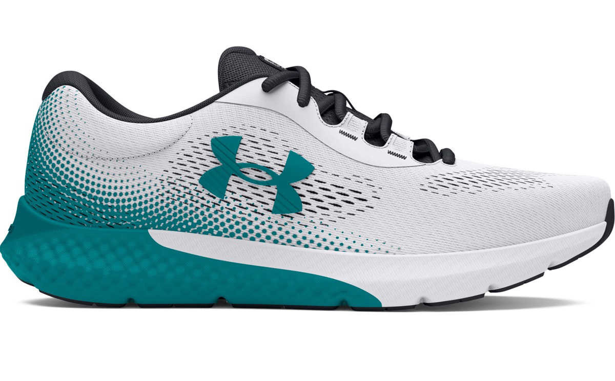 Under Armour UA Charged Rogue 4-WHT Pánské boty bílo / zelené 45 3026998-102-11