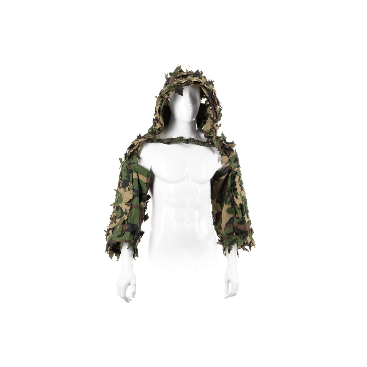 Maskovací ramenní převlečník Invader Gear Bolero Leaf 3D - woodland