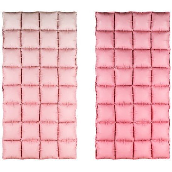 Pozadí fóliové balónové růžové ombré 55x110 cm