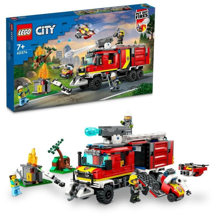 LEGO LEGO City - Velitelské auto hasičů 60374