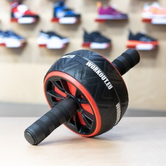 Workout Workout Ab Wheel - červené WOR254