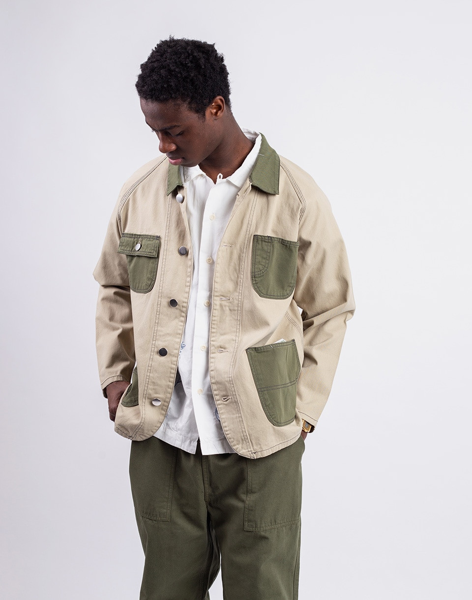 Service Works Drill Coverall 2.3 KHAKI/OLIVE M