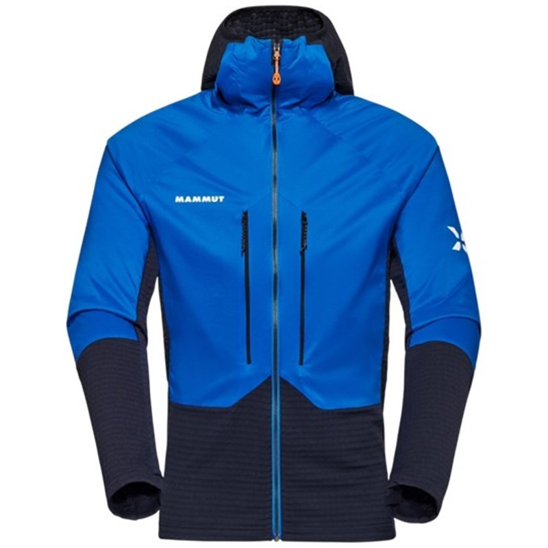 Mammut Bunda Mammut Eiger Nordwand ML Hybrid s kapucí pro muže Azurit