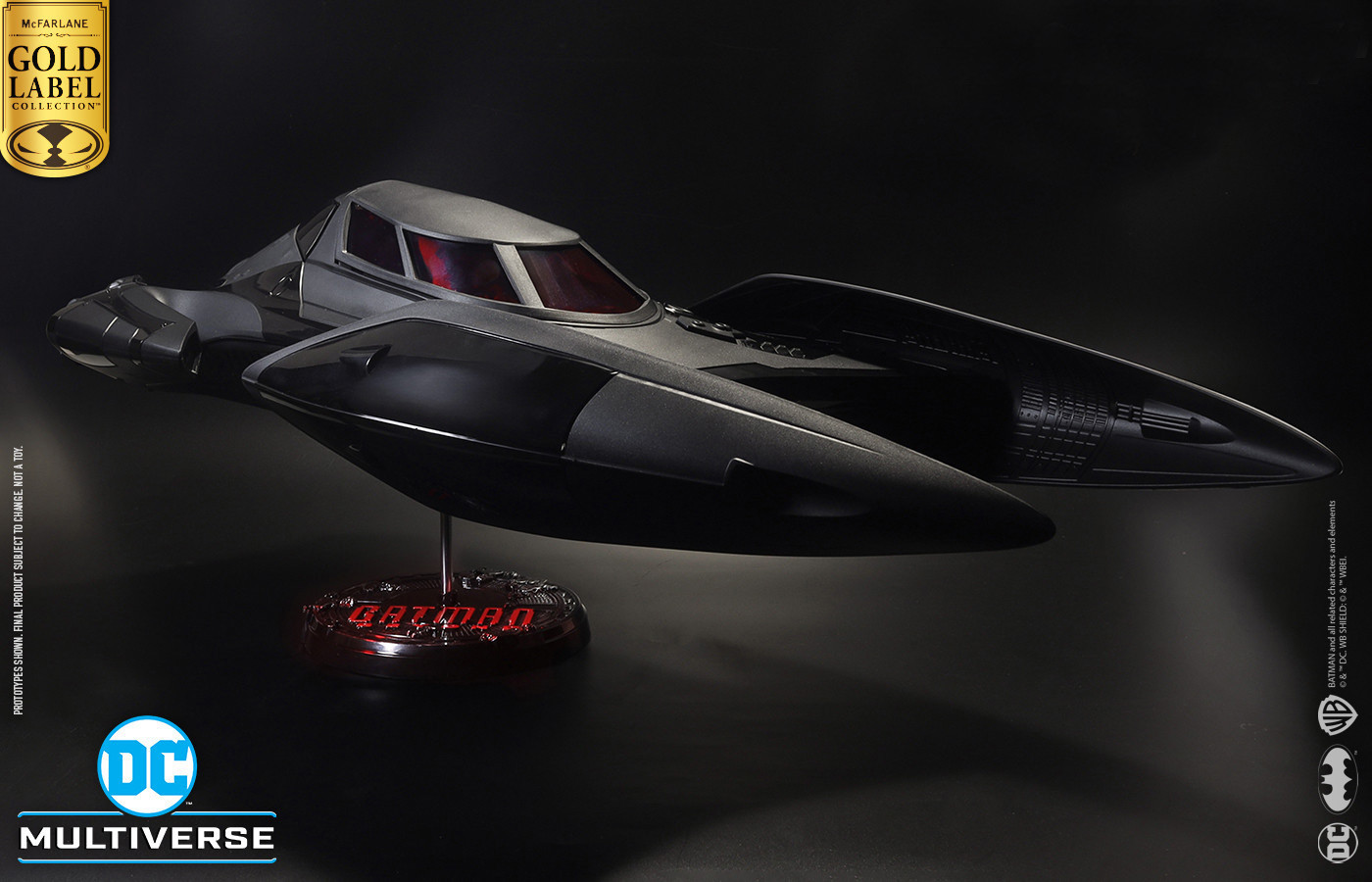 McFarlane | Batman Beyond - sběratelský model Batmobile (Gold Label) 53 cm