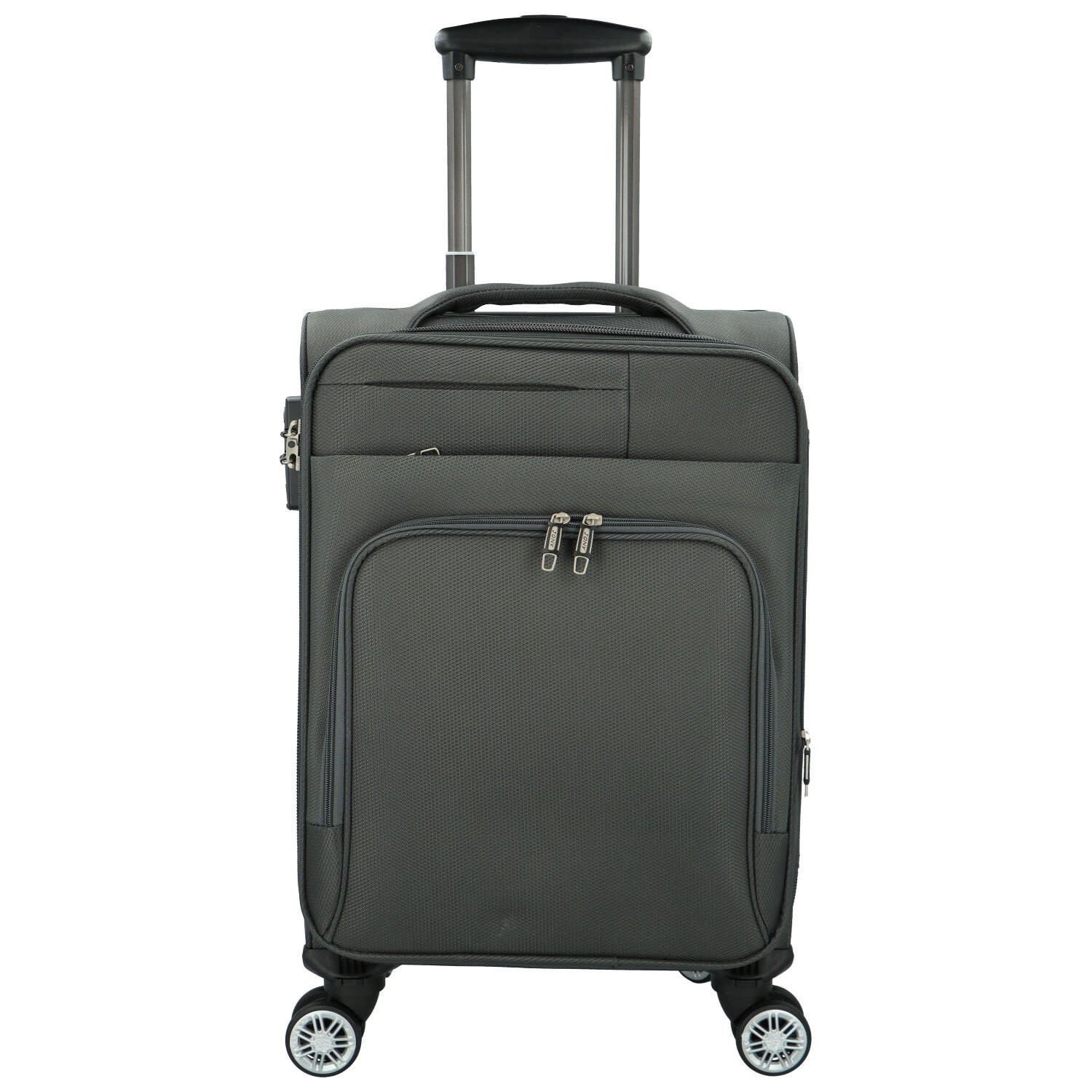 Látkový kufr Ameryx velikost XS, tmavě šedý