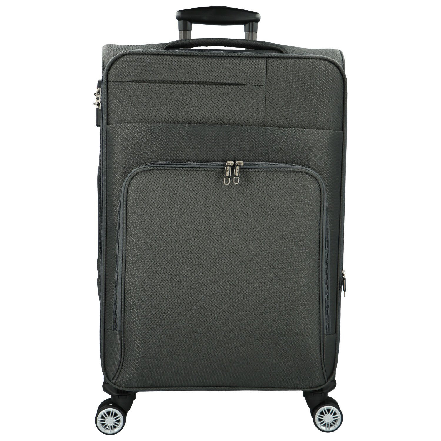 Látkový kufr Ameryx velikost L, tmavě šedý