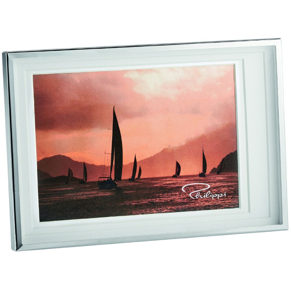 Fotorámeček SEASIDE Philippi 23 x 15 cm stříbrný