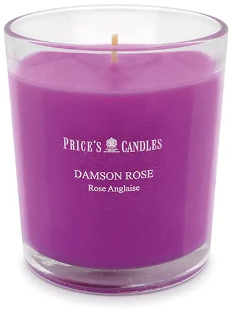 Price’s FRAGRANCE vonná svíčka ve skle Purpurová růže - hoření 45h