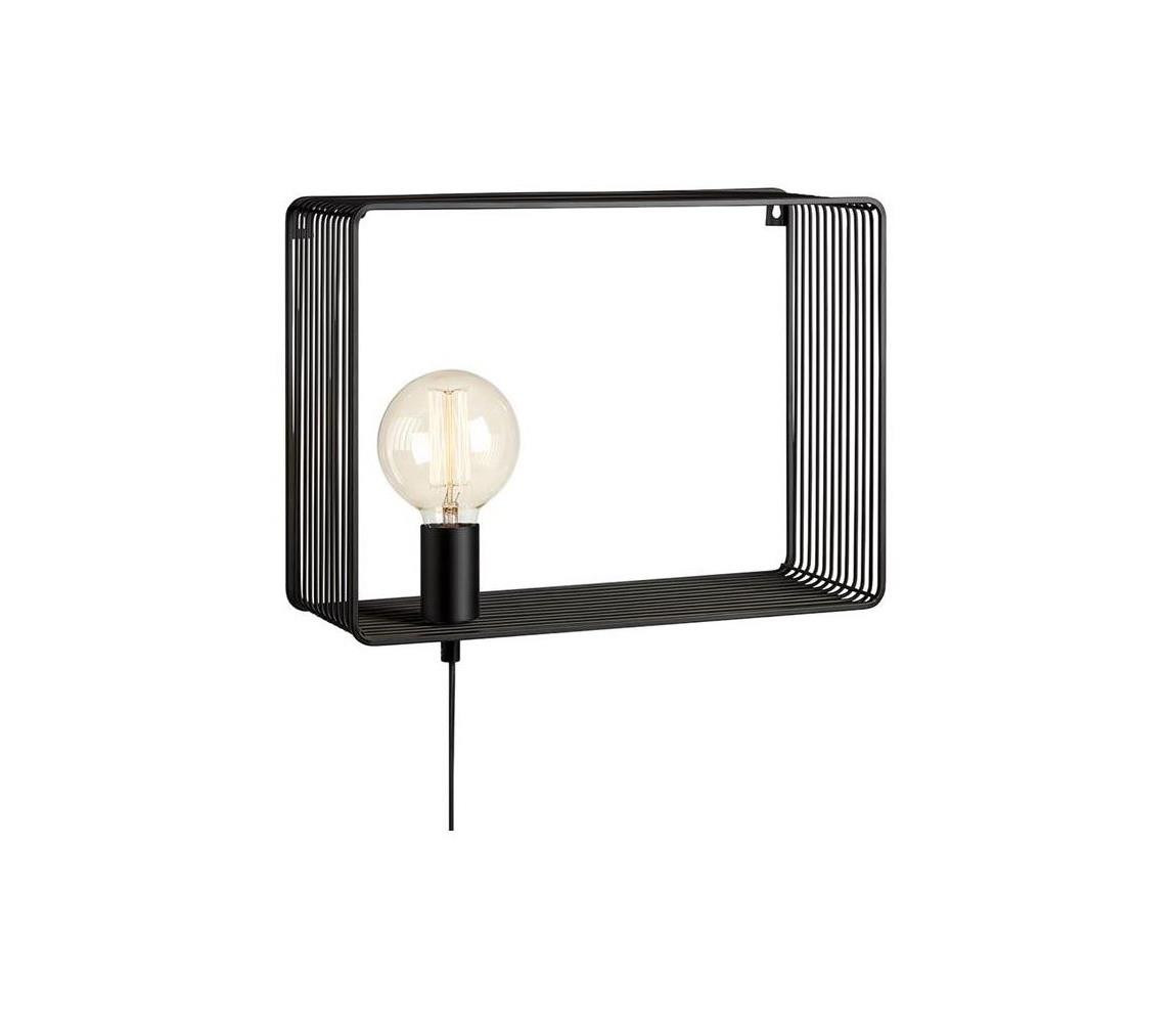 Markslöjd Markslöjd 107814 - Nástěnné svítidlo SHELF 1xE27/60W/230V