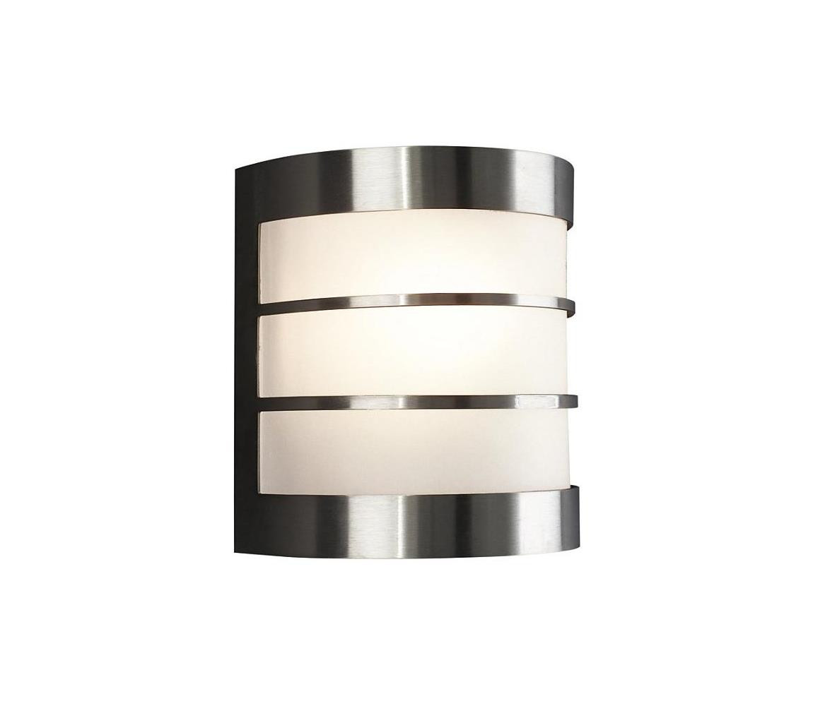 Philips Philips 17474/47/PN - Venkovní nástěnné svítidlo 1xE27/60W/230V IP44 matný chrom