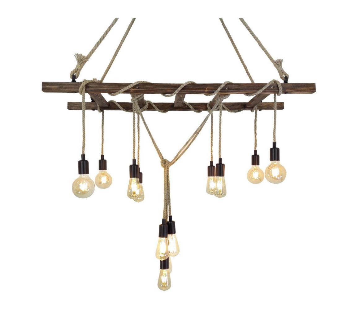 Lustr na lanku MERDIVEN 12xE27/40W/230V