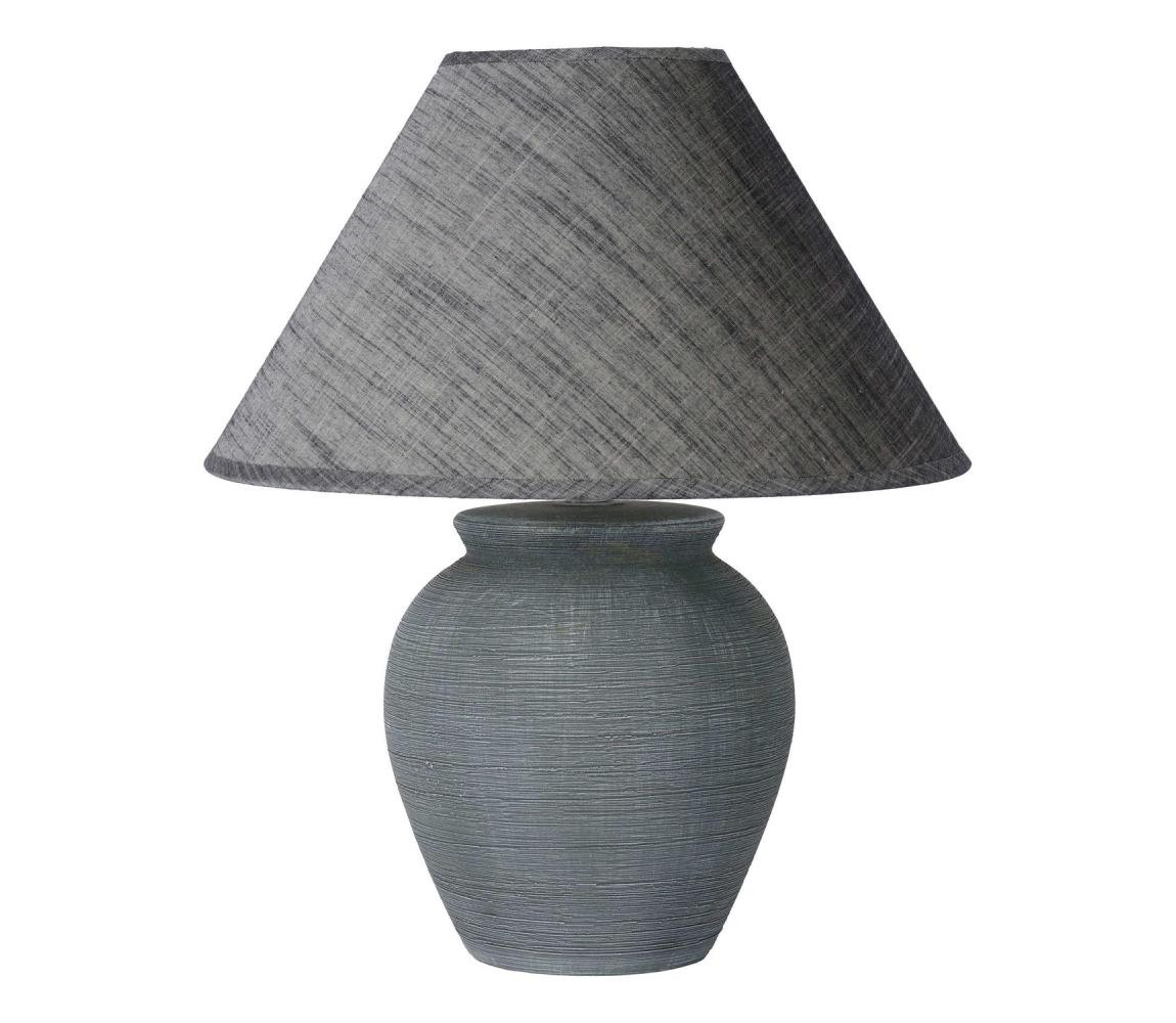 Lucide Lucide 47507/81/36 - Stolní lampa RAMZI 1xE27/60W/230V šedá