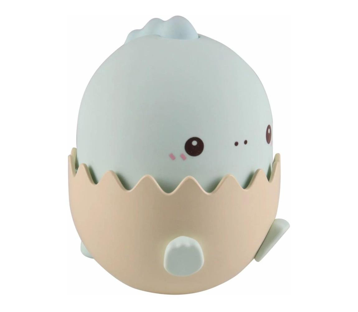 LED RGBW Stmívatelná dětská dotyková lampa BABY DINO LED/0,75W/5V 1200mAh modrá