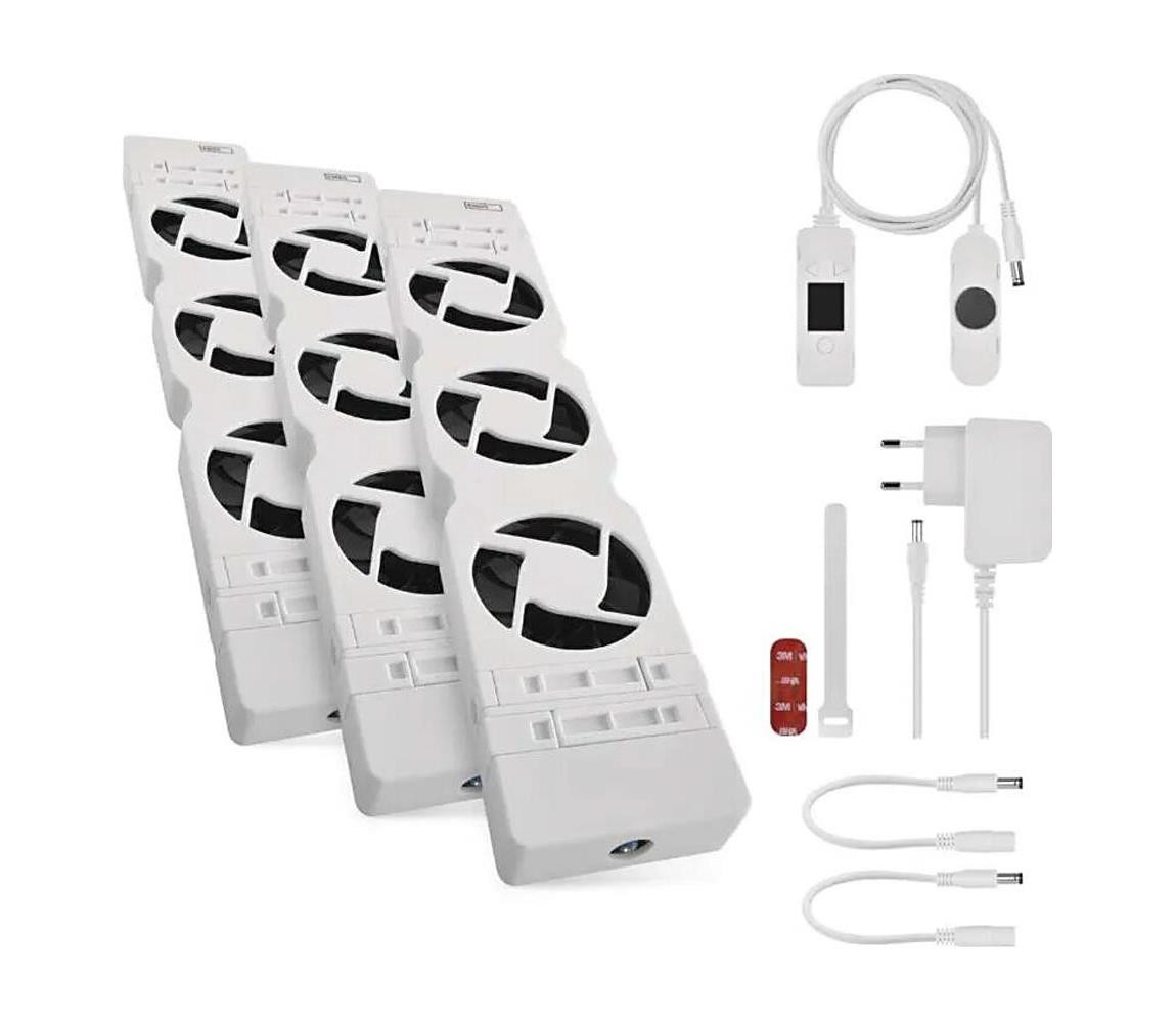 SADA 3x látor pod topení 5/230V bílá