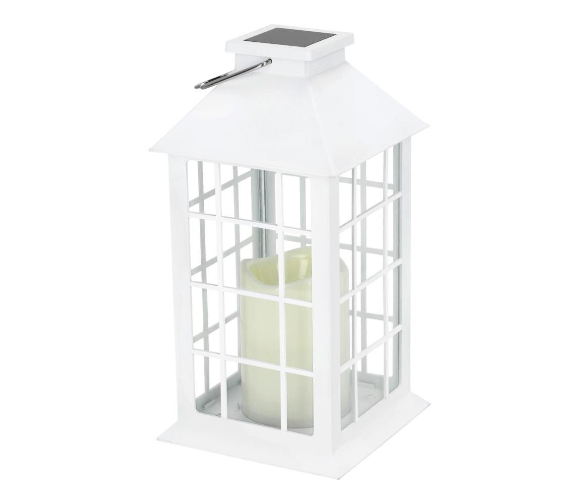 LED Solární závěsné svítidlo LED/0,02W/1,2V 2700K IP44 bílá