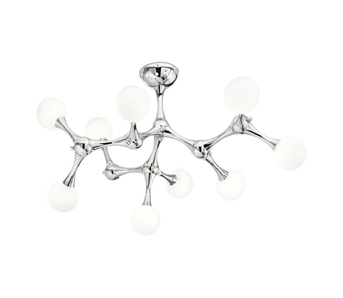 Ideal Lux Ideal Lux - LED Přisazený lustr NODINO 9xG9/3W/230V lesklý chrom/bílá