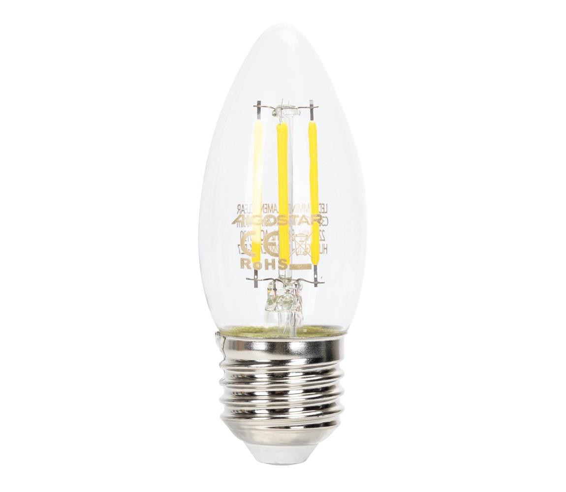 B.V. LED Stmívatelná žárovka VINTAGE C35 E27/4W/230V 6500K -