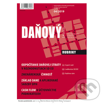 Daňový špeciál 4/2019 - Poradca podnikateľa