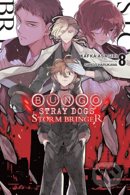 Bungo Stray Dogs 8: Storm Bringer - Kafka Asagiri, Sango Harukawa (ilustrátor)