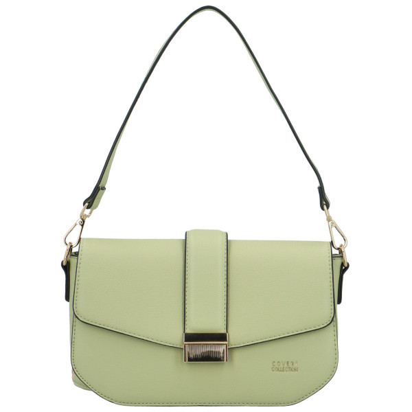 Dámská kabelka na rameno světle zelená - Coveri Chara zelená