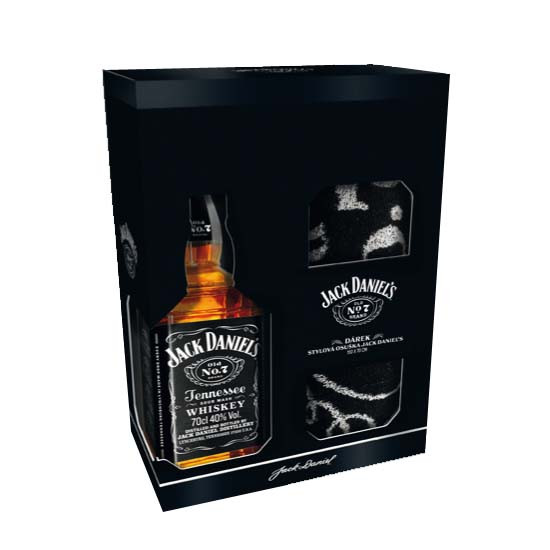 Jack Daniel's Jack Daniels 40% 0,7l + ručník