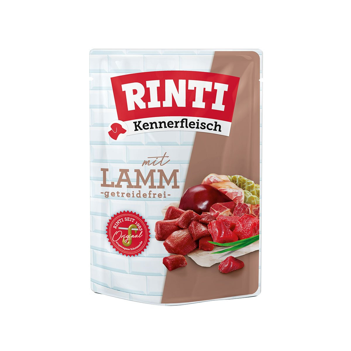 RINTI Kennerfleisch jehněčí maso, kapsička 10 × 400 g