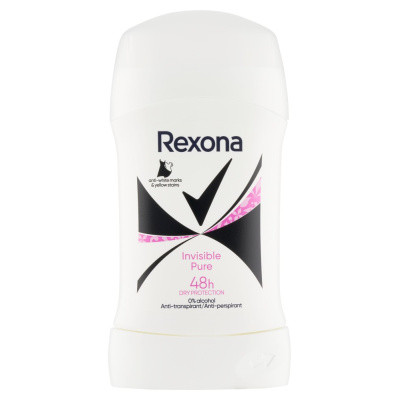 Rexona Invisible Pure tuhý antiperspirant 50ml