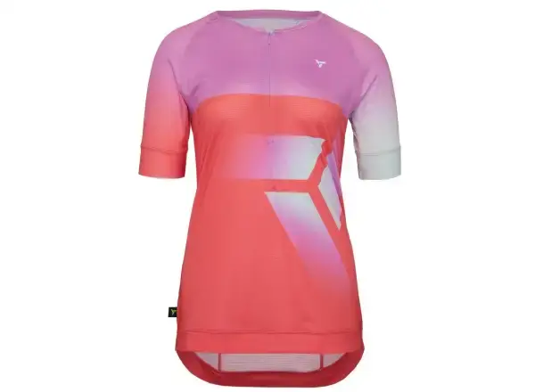 Silvini Stabina dámský volný dres krátký rukáv Blush/Coral vel. M