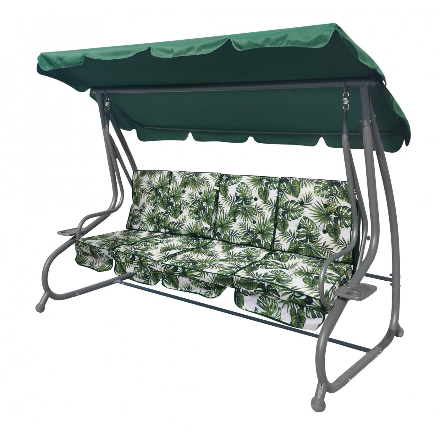 mamido Zahradní houpačka XXL s motivem listí