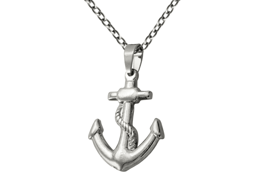 Bangles.cz Pánský náhrdelník Kotva Typ řetízku: Řetízek chirurgická ocel 60 cm x 0,25 cm 2646/RET