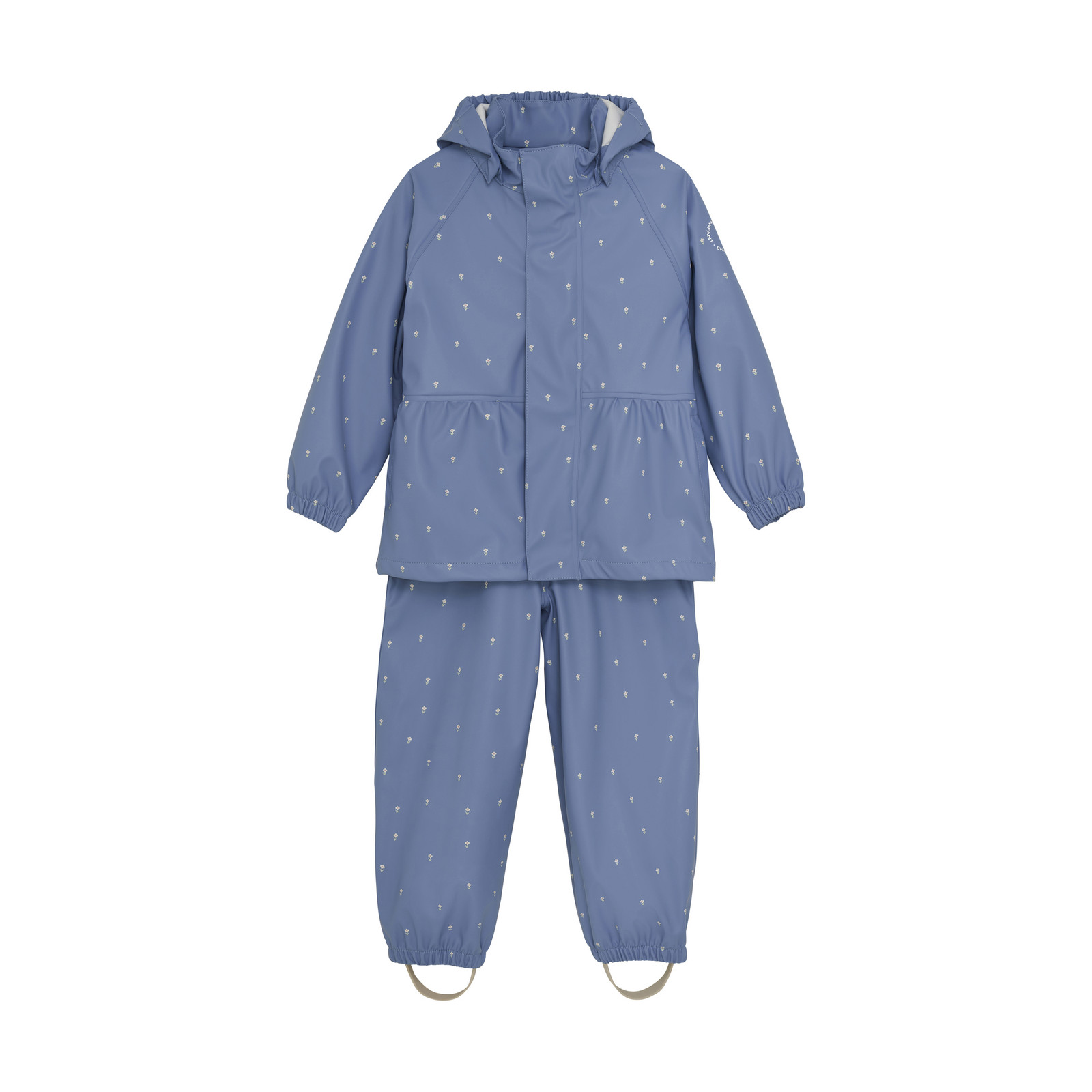 En Fant dětská kabátková souprava do deště, modrá Velikost: 80