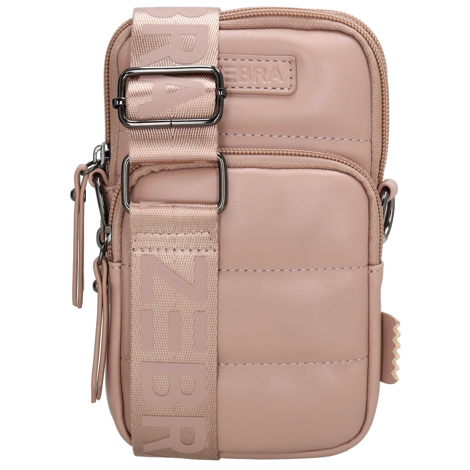 Elegantní kabelka na telefon - Evie - Zebra Trends - 19 x 13 x 4 cm - starorůžová