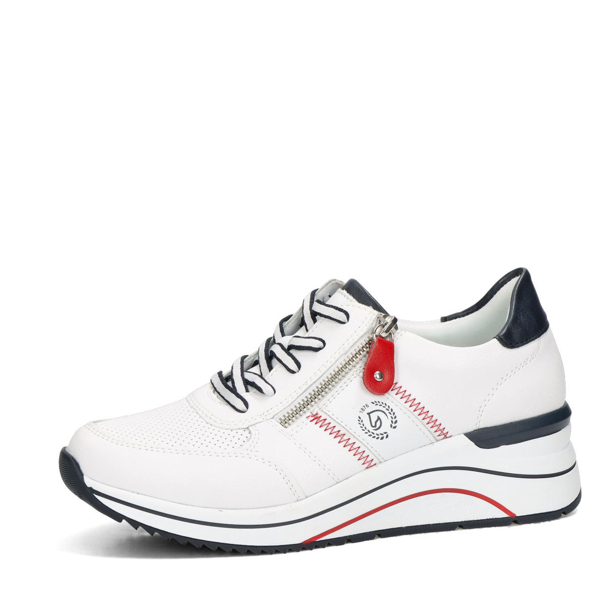 Remonte dámské každodenní tenisky - bílé - 36