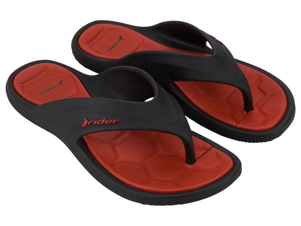 Rider CAPE XVIII 83631-BB242 Pánské žabky černo / červené 41