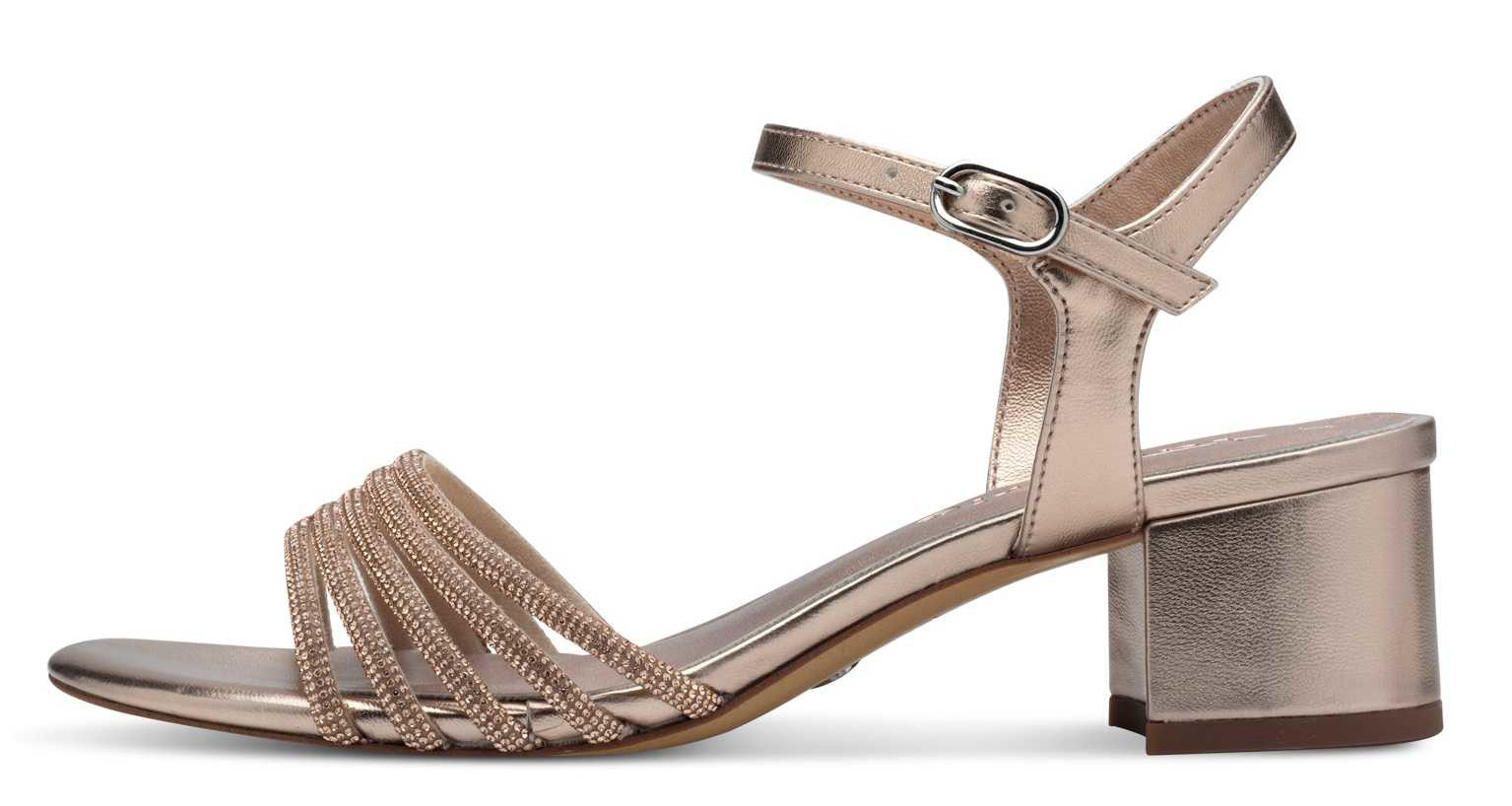 Tamaris 1-28248-44-586 Dámské sandály na podpatku růžové 36