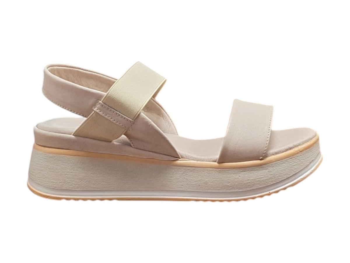 Wild 16108229 Hat Dámské celokožené sandály béžové 37