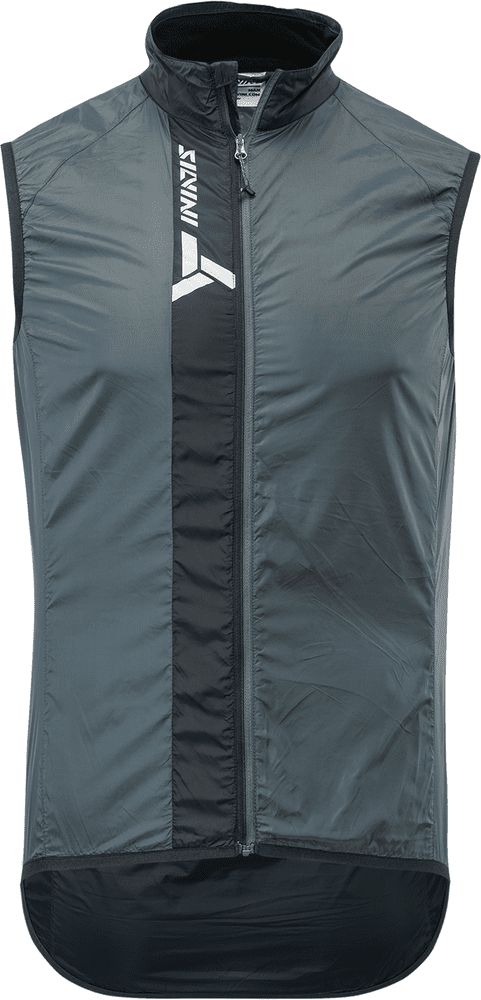 Pánská cyklistická vesta Silvini Garcia - šedá Velikost: 3XL