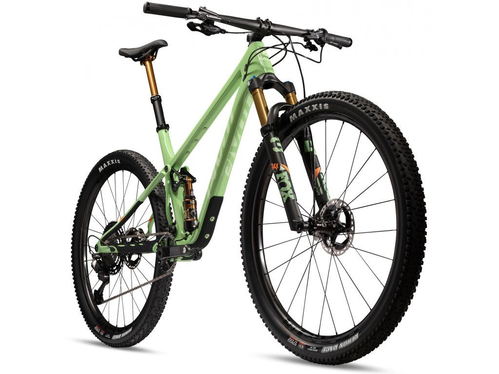 Celoodpružené kolo Pivot Mach 4 SL, PRO XT/XTR Barva: Seafoam Green, Velikost: S