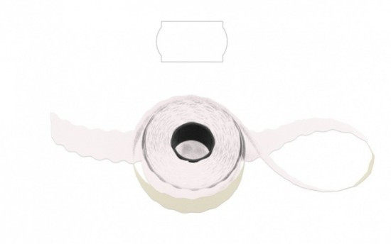 OTK Značkovací etikety 25 x 16 Contact bílé oblé