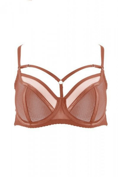 Ava 1923 Protea cedar Podprsenka měkká 70G hnědá