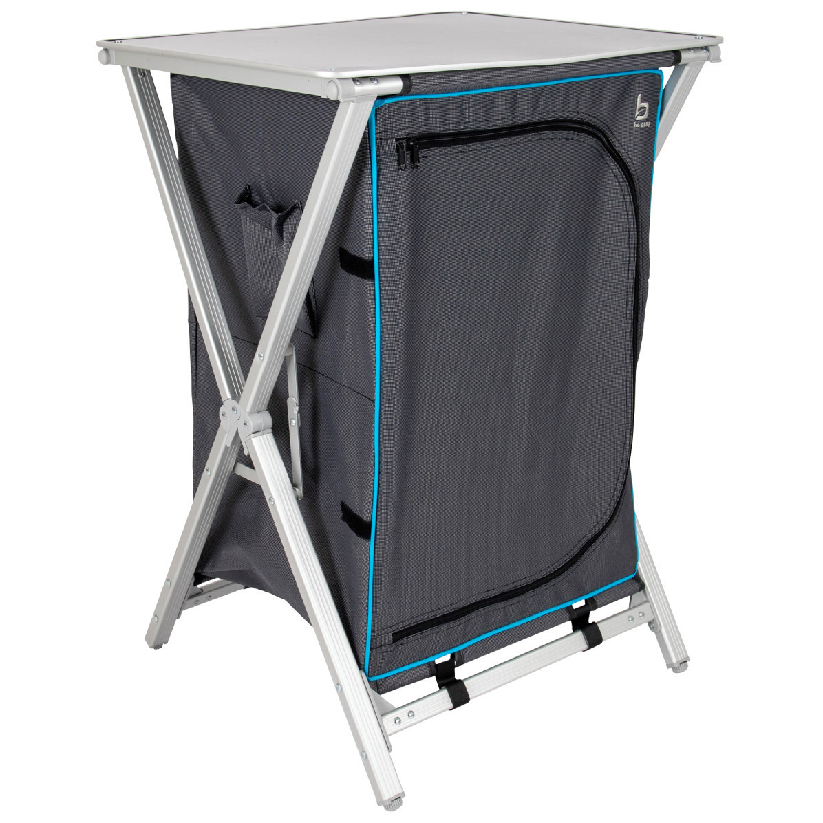 Kempingová skříň Bo-Camp Ontario Quick-up Barva: tmavě šedá