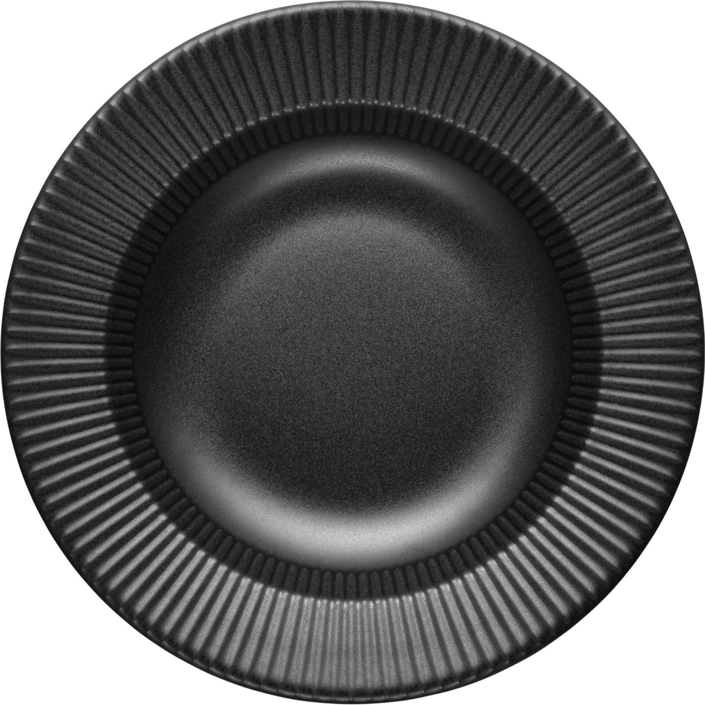 Hluboký talíř LEGIO NOVA 25 cm, černá, kamenina, Eva Solo