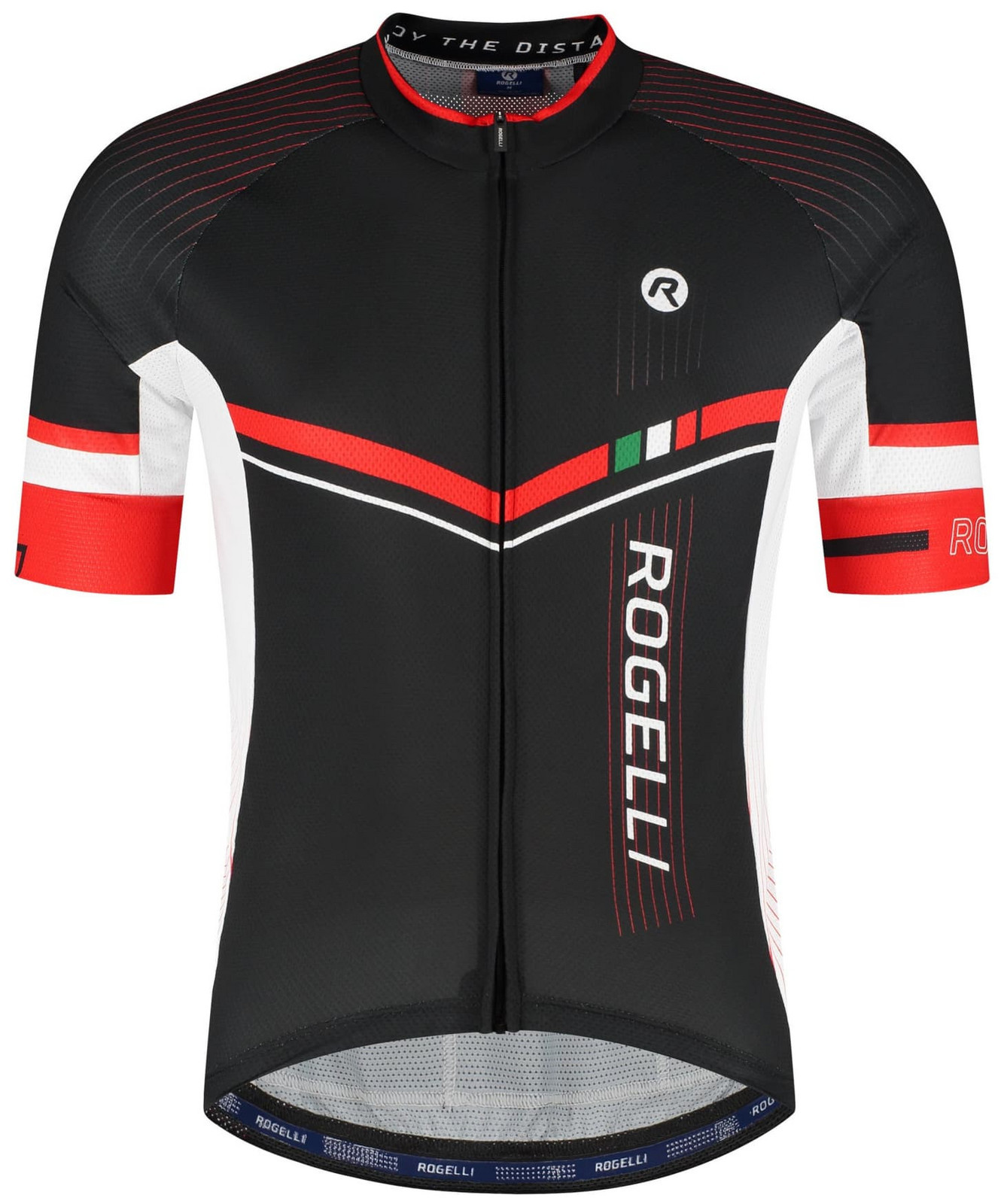 Cyklodres Rogelli GARA MOSTRO 2 s krátkým rukávem, černo-červený 6XL