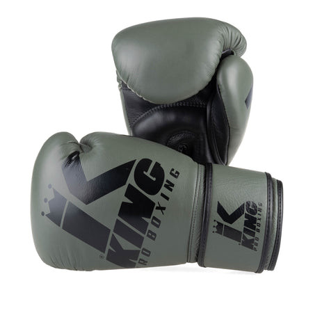 King Pro Boxing boxerské rukavice Platinum 3 - khaki 10