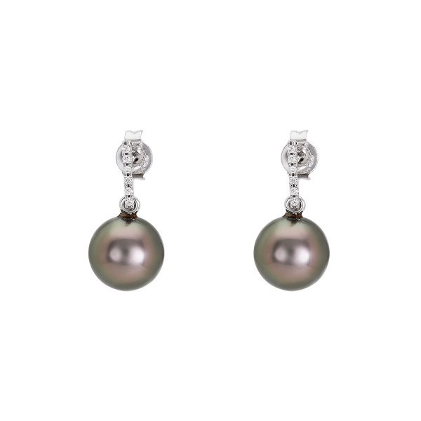 Náušnice s brilianty 334-374-720843 3.55g