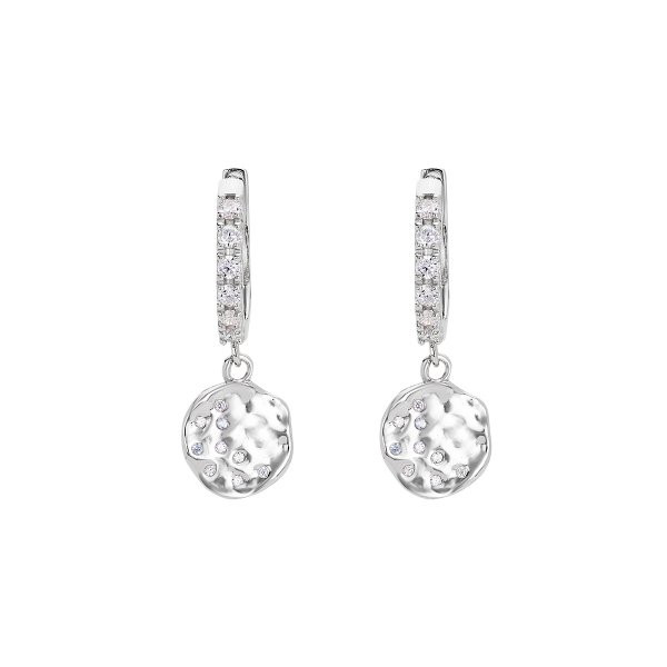 Náušnice se syntetickými kameny 136-393-019916-0000