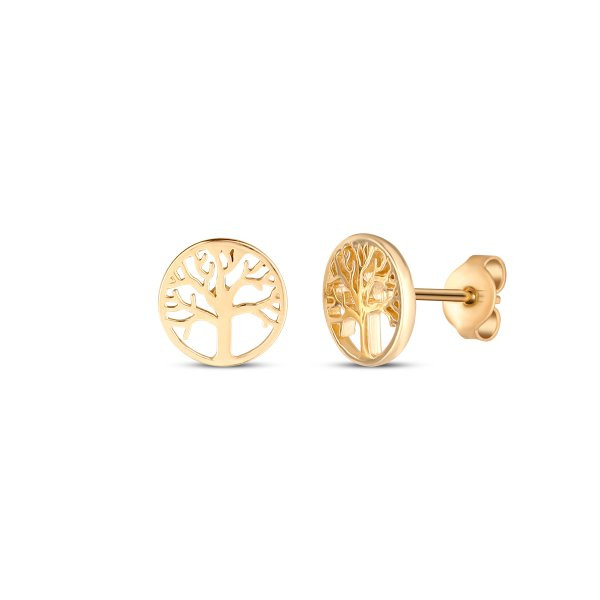 Náušnice bez kamenů 231-185-000153 1.25g