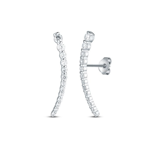 Náušnice se syntetickými kameny 136-927-374000-0000