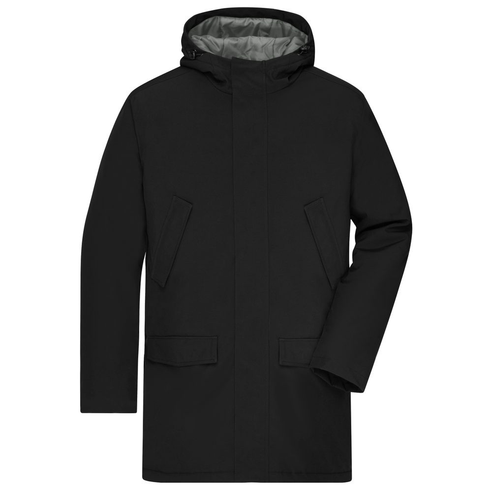 James & Nicholson (Daiber) Elegantní pánská zimní parka JN1176 - Černá | L